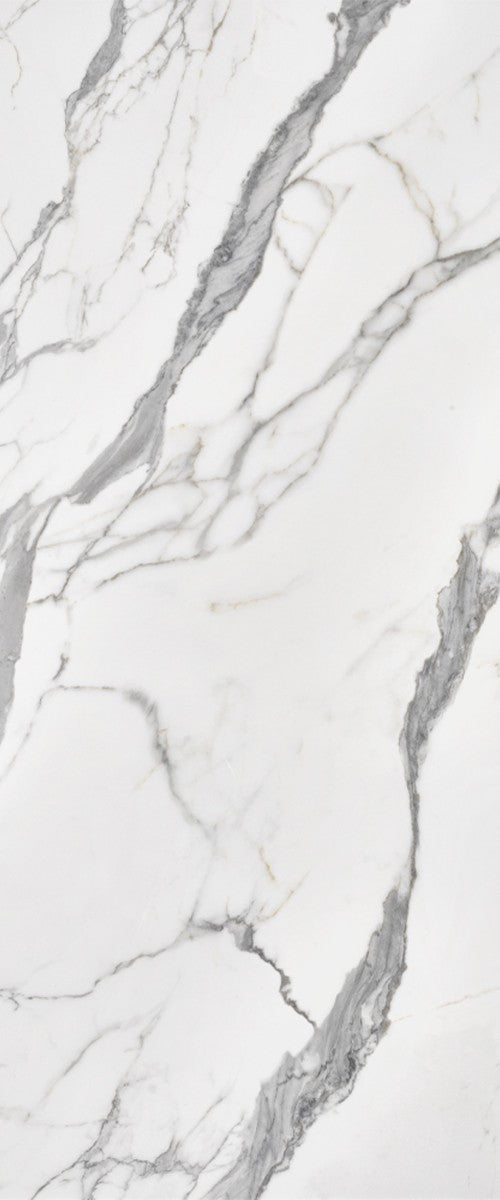 RAK Iceland White Polished Marble-Effect Porcelain Tile — RAK official