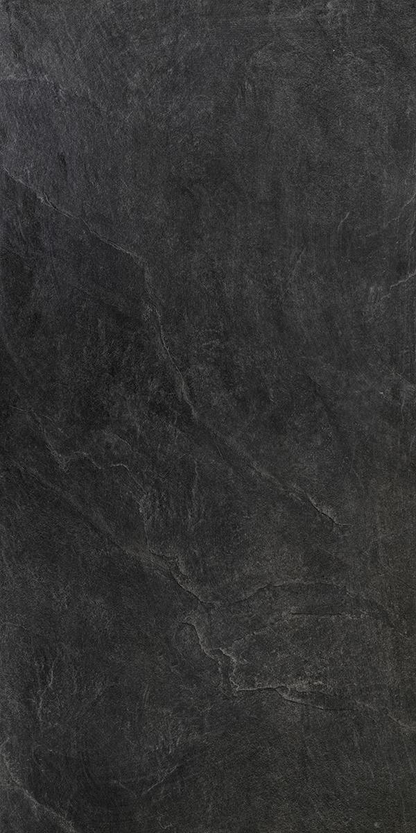 RAK Carmo Stone Black Matt — tile face