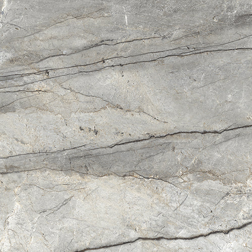 RAK Breccia Adige Grey Honed Marble-Effect Porcelain Slab 120x260cm — Clearance Pallet Deal