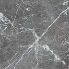 RAK Blu Del Belgio Clay IND Polished Marble-Effect Porcelain Tile 120x120cm — Clearance Pallet Deal