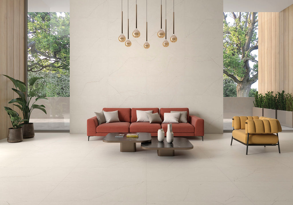 Tivoli Beige Matt Stone-Effect Porcelain Tile