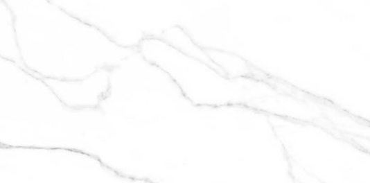 Alpine White marble effect matt porcelain tile 60x120cm with subtle grey veining - tile face