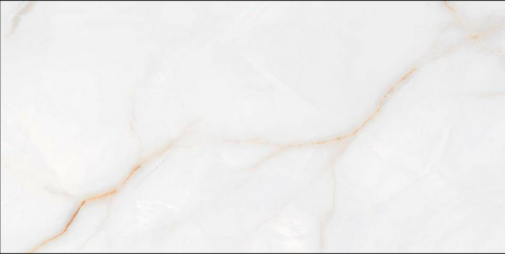 Aurora copper Onyx Gloss Porcelain Tile 60x120cm luxury white tile with copper veins - tile face