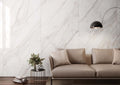 RAK Calacatta Gold White Polished Marble-Effect Porcelain Slab 120x240cm — Clearance Pallet Deal