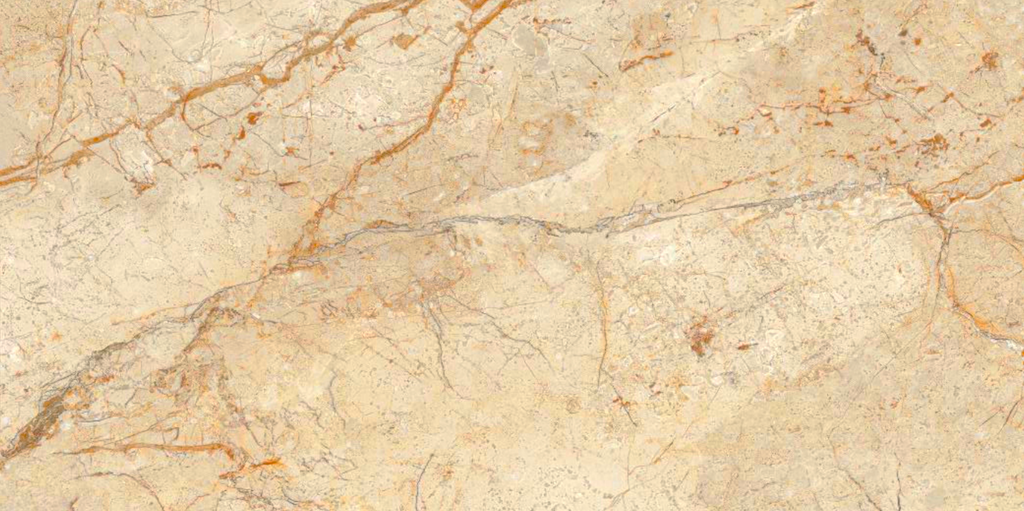 Tile format of Castro Brown Marble Effect Matt Tile. The tile is textured with slight carving for effect.