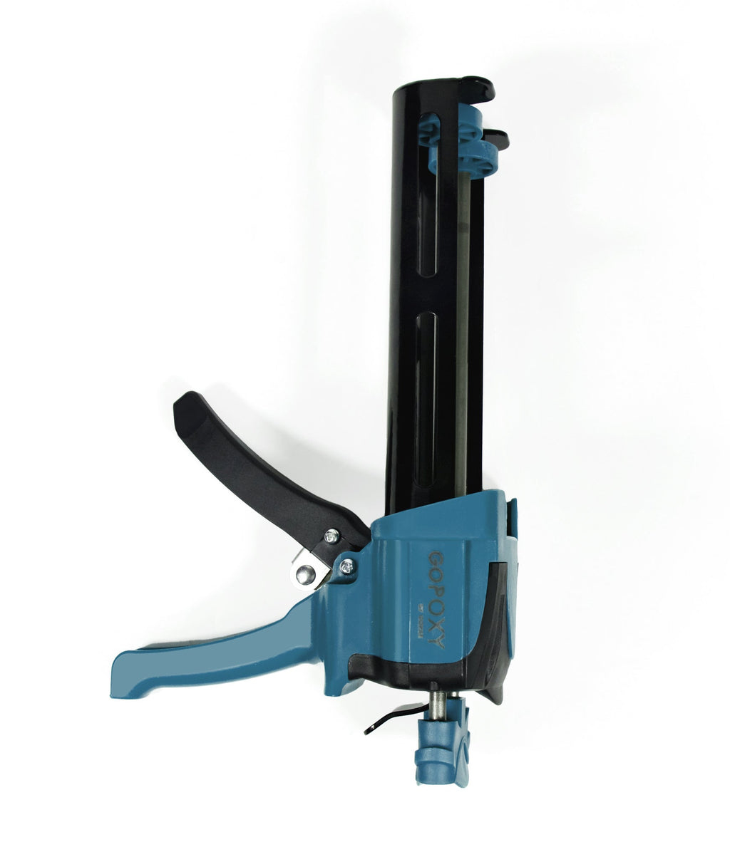 GoPoxy double barrel epoxy grout gun for twin cartridge two part grout