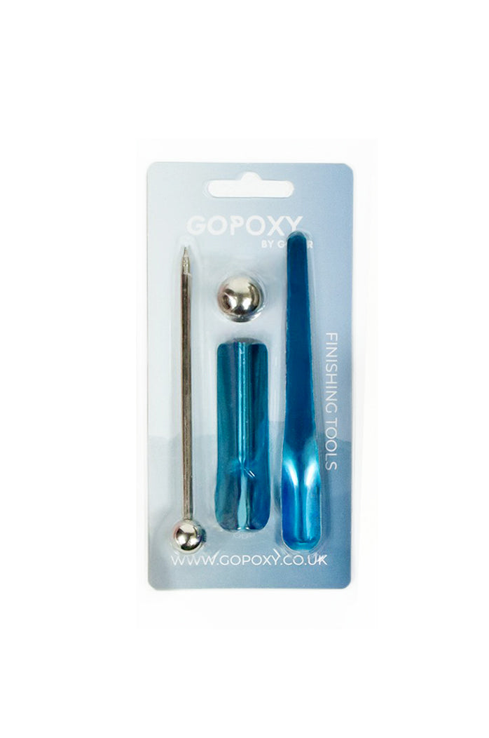 Applying GoPoxy epoxy grout to tile joints using the double barrel grout gun