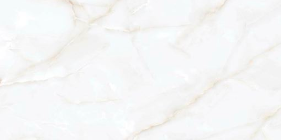 Halo White Onyx Gloss Porcelain Tile 60x120cm luxury white marble effect tile polished floor and wall tile - tile face