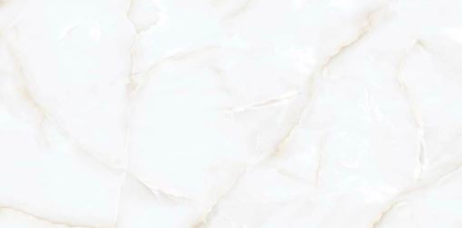 Halo White Onyx Gloss Porcelain Tile 60x120cm luxury white marble effect tile polished floor and wall tile - tile face