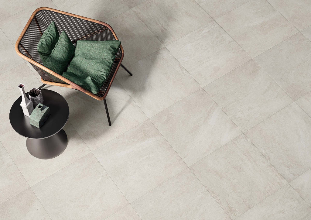 RAK Curton Beige Matt Concrete-Effect Porcelain Tile 60x60cm — Clearance Pallet Deal
