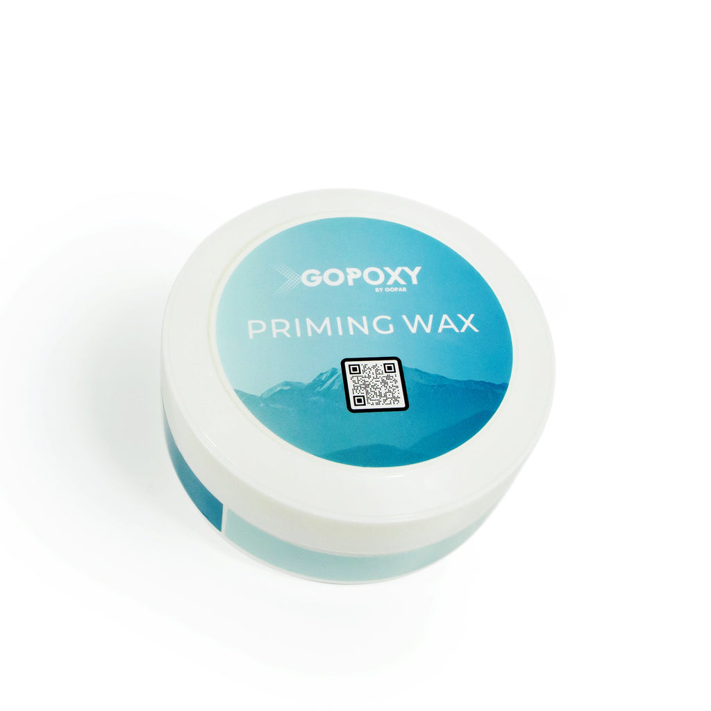 GoPoxy priming wax for protecting tile, marble, stone and glass before epoxy grouting