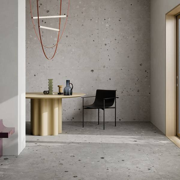 Creative concrete P 80x80cm tile texture detail