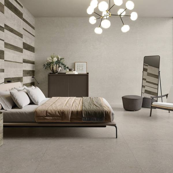 Creative concrete P 80x80cm matt Porcelain Tile - RAK Ceramics UK