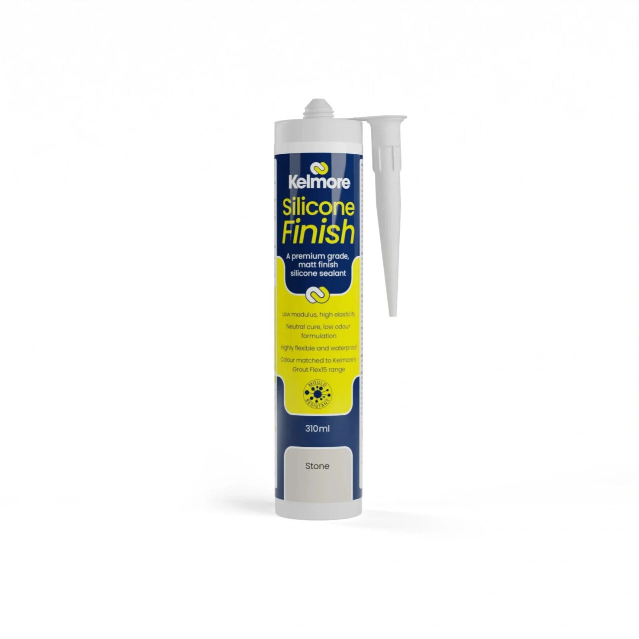 Kelmore Silicone Finish Stone 310ml - High-quality tile sealing solution