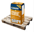 Larsen FIBERFLEX Ultimate Rapid Set S2 Tile Adhesive White 20kg Half Pallet (24 Bags Tail Lift)