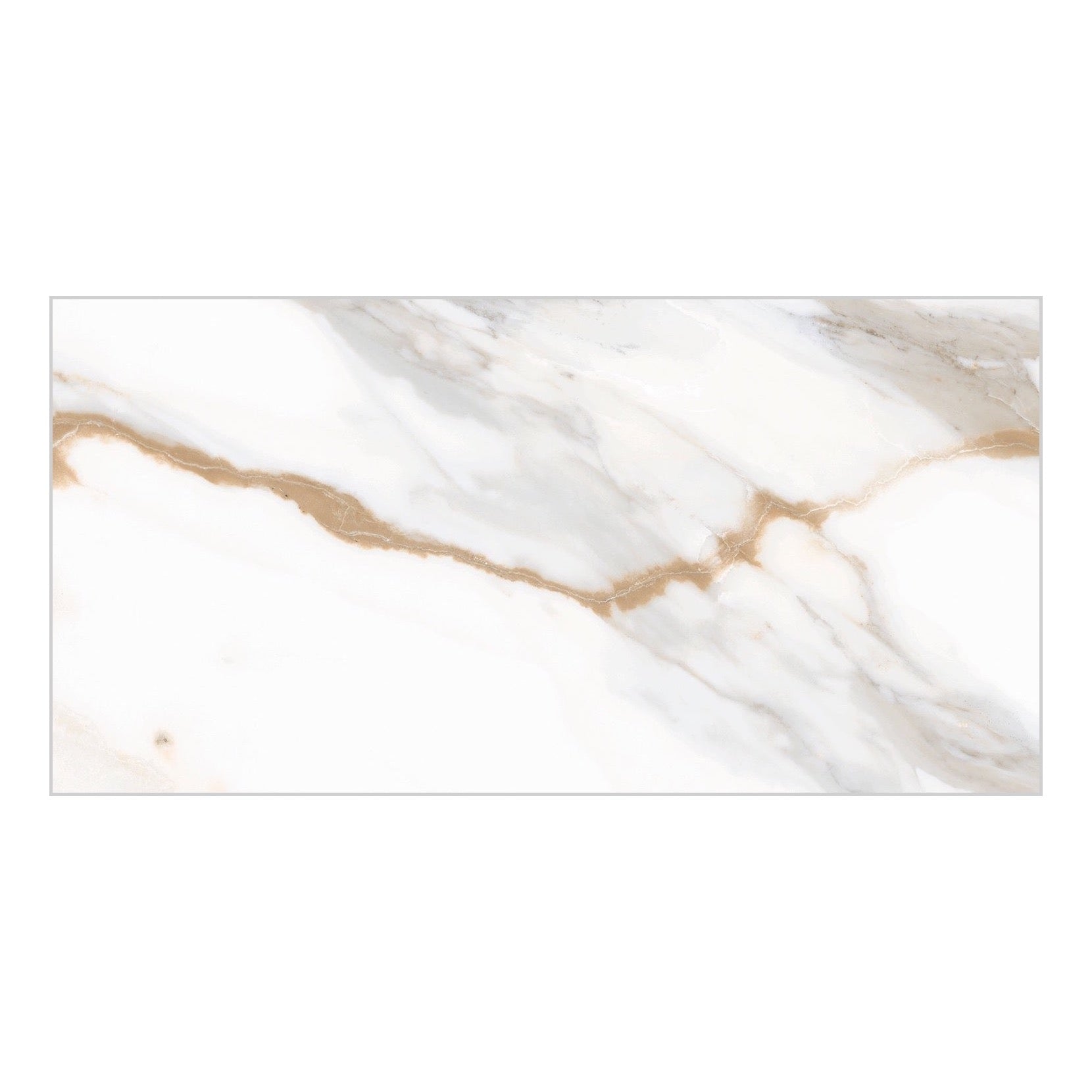 Adalia Gold Matt Marble-Effect Porcelain Tile — tile face