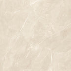 Amalfi Ivory Polished Marble-Effect Porcelain Tile