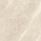 Amalfi Ivory Polished Marble-Effect Porcelain Tile