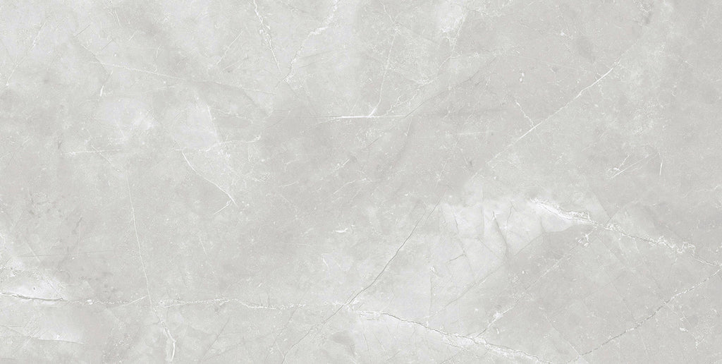 Amalfi Pearl Polished Marble-Effect Porcelain Tile