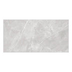 Amalfi Pearl Polished Marble-Effect Porcelain Tile — tile face