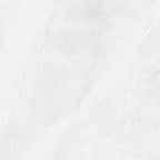 Amalfi White Polished Marble-Effect Porcelain Tile