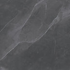 Amani Dark Grey Polished Marble-Effect Porcelain Tile — tile detail