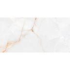 Aurora copper Onyx Gloss Porcelain Tile 60x120cm luxury white tile with copper veins - tile face