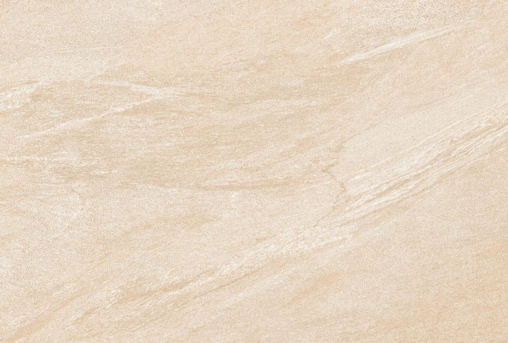Cream porcelain paving tile showing subtle natural veining 900x600mm