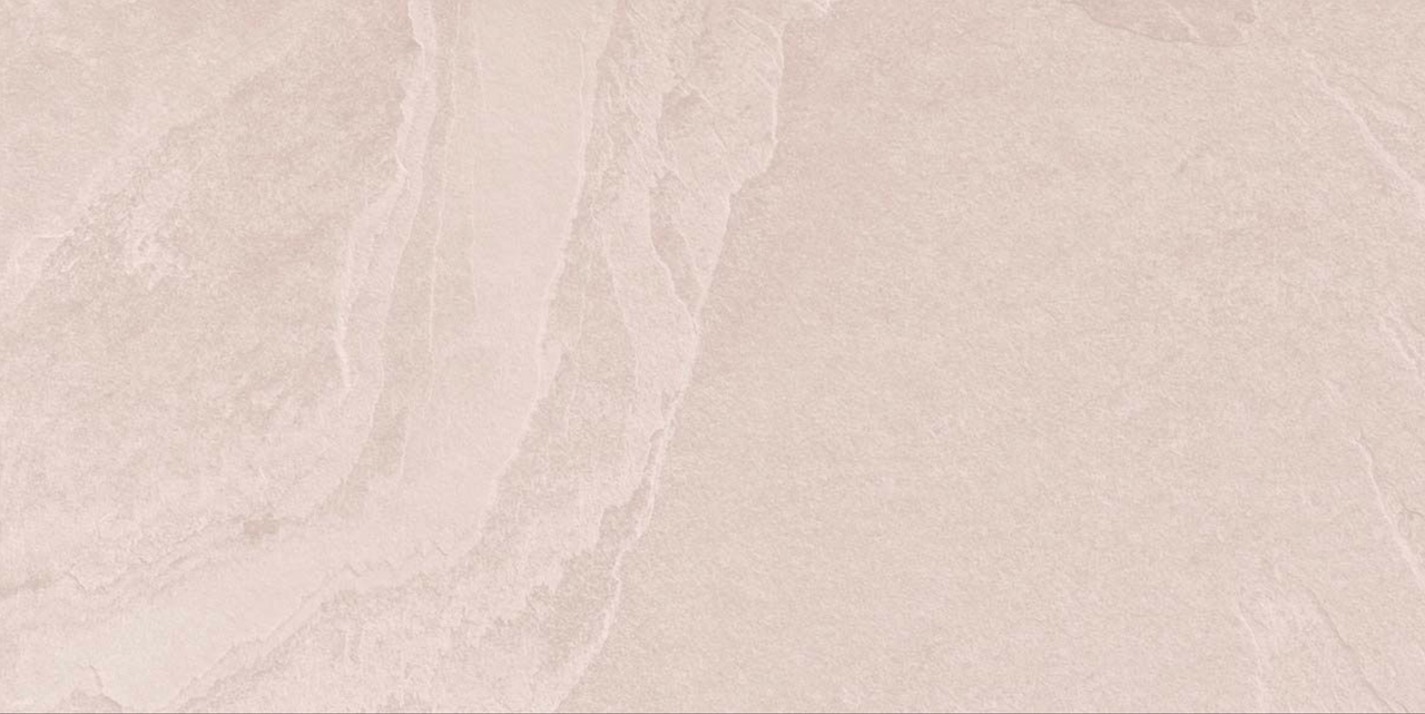 Detailed view of Dune Cream porcelain tile surface showing its matt texture and gentle stone veining.