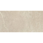Flat lay of the Earth Beige tile showing its detailed stone-effect surface and natural texture.