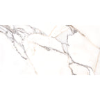 Elysian White 3D Matt Porcelain Wall & Floor Tile - 60x120cm