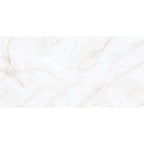 Halo White Onyx Gloss Porcelain Tile 60x120cm luxury white marble effect tile polished floor and wall tile - tile face