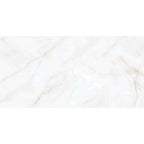Halo White Onyx Gloss Porcelain Tile 60x120cm luxury white marble effect tile polished floor and wall tile - tile face