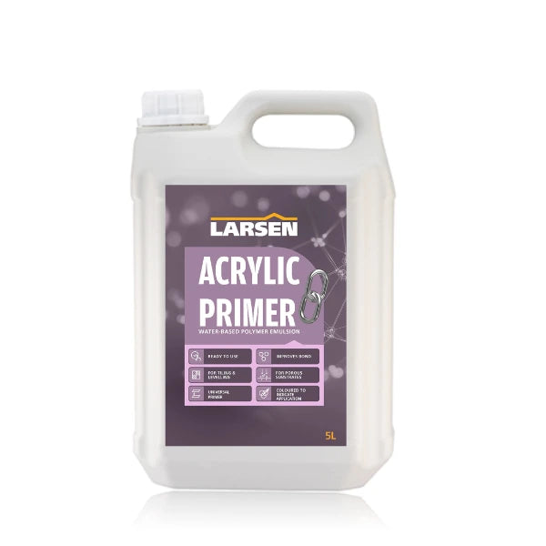 Larsen Acrylic Primer 5 litre container