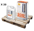 Larsen LLC206 NA protein-free 2-part latex self-levelling compound 20kg - 20 bag half pallet