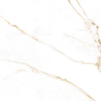 Navona Gold Polished Marble-Effect Porcelain Tile