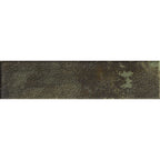 Surface texture close-up of Fusion Leafy tile, displaying reactive gloss glaze and rich tone variation.