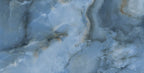 Opal Blue Super-Polished Onyx-Effect Porcelain Tile