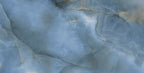 Opal Blue Super-Polished Onyx-Effect Porcelain Tile