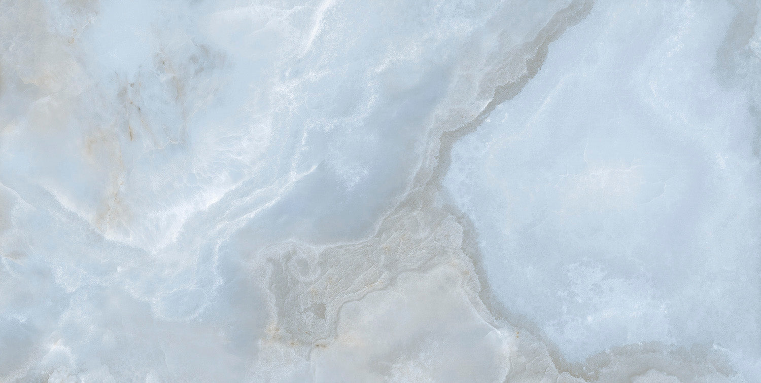 Opal Pearl Super-Polished Onyx-Effect Porcelain Tile