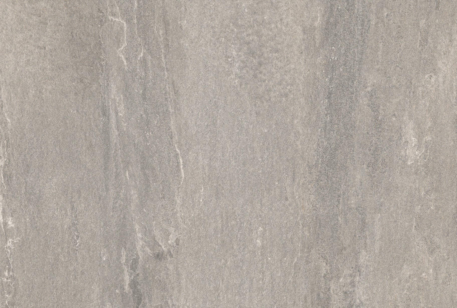 Light cool grey quartz effect porcelain paving tile face 900x600mm
