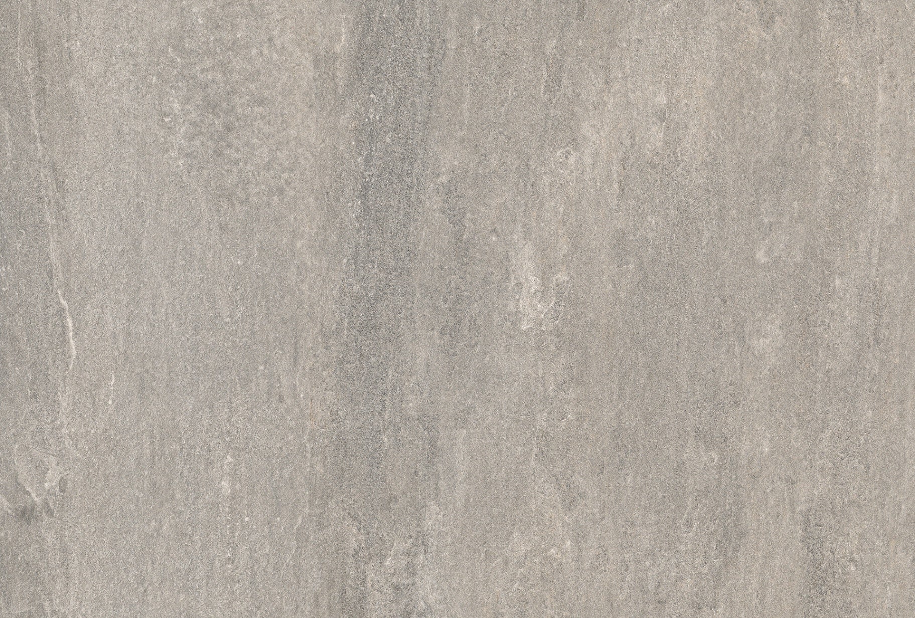 Silver grey porcelain paving tile showing soft linear movement 900x600mm