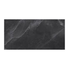 RAK Amani Dark Grey Polished Marble-Effect Porcelain Tile 80x80cm — Clearance Pallet Deal — tile face