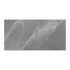 RAK Amani Light Grey Polished Marble-Effect Porcelain Slab 120x240cm — Clearance Pallet Deal — tile face