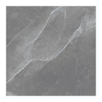 RAK Amani Light Grey Polished Marble-Effect Porcelain Tile 60x120cm — Clearance Pallet Deal — tile face