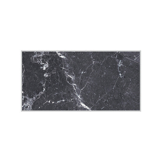 RAK Blu Del Belgio Blue Polished Marble-Effect Porcelain Tile — tile face