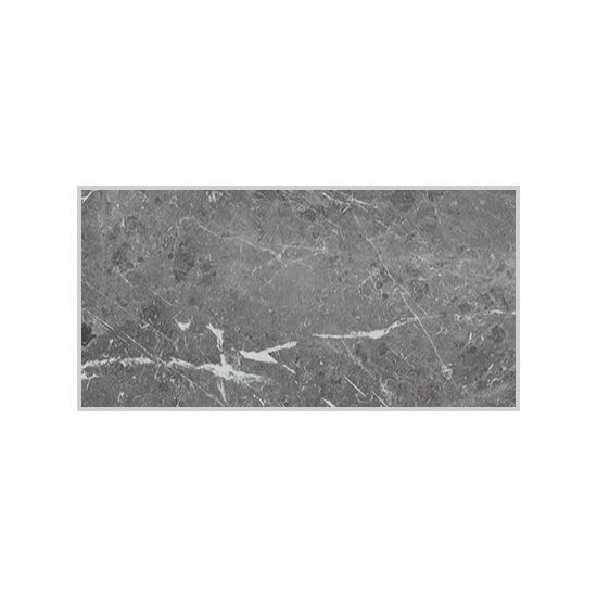 RAK Blu Del Belgio Clay Polished Marble-Effect Porcelain Tile — tile face