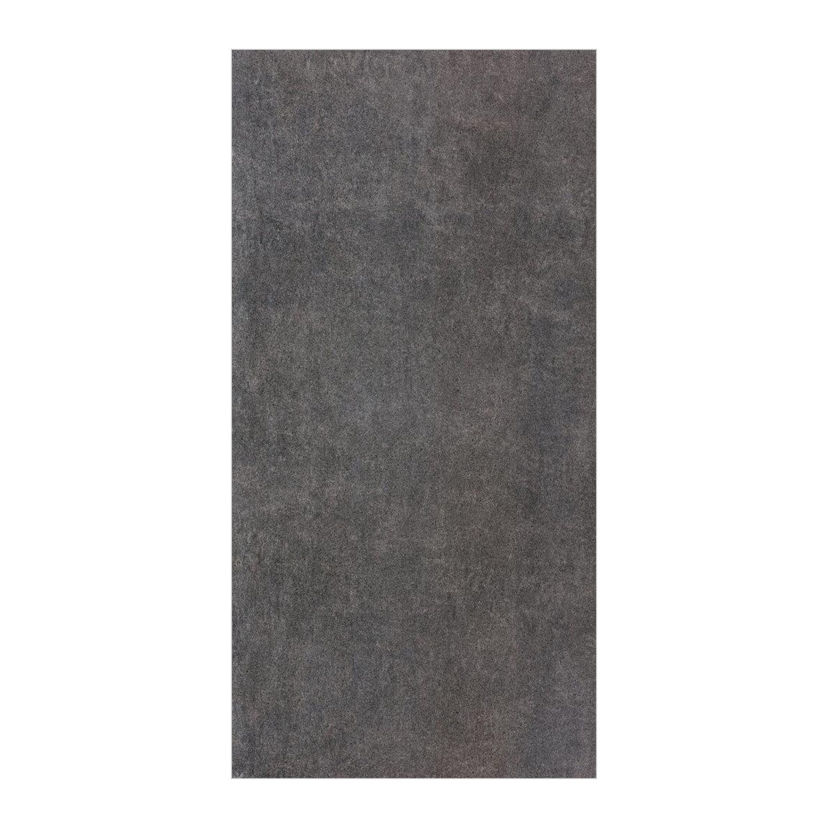 RAK City Stone Anthracite Matt Stone-Effect Porcelain Tile 30x60cm — Clearance Pallet Deal — tile face