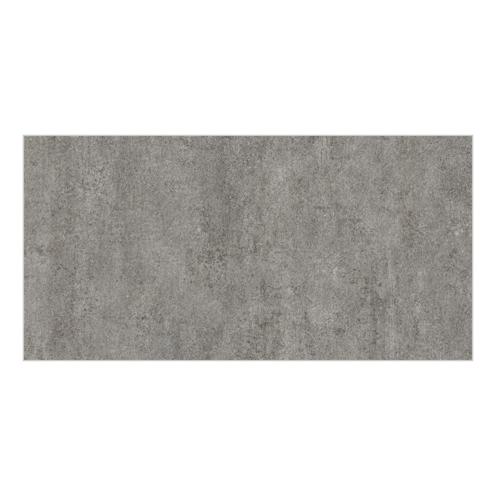 RAK Clay Stone Dark Grey Stone-Effect Porcelain Tile — tile face