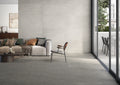 RAK Clay Stone Grey Stone-Effect Porcelain Tile — room setting